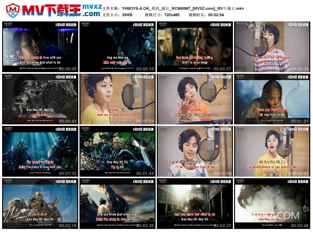 YHBOYS-A OK_英语_流行_MC900967